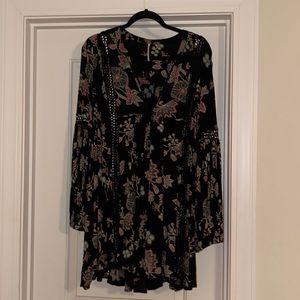 Free People Floral Top